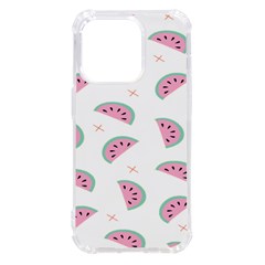 Fresh Watermelon Slices Texture Iphone 14 Pro Tpu Uv Print Case by Ket1n9