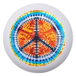Tie Dye Peace Sign Dento Box with Mirror Front