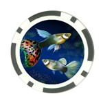 Marine Fishes Poker Chip Card Guard (10 pack) Back