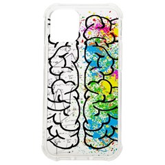Brain Mind Psychology Idea Drawing Iphone 12 Mini Tpu Uv Print Case	 by Ndabl3x
