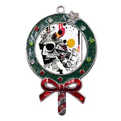 You Wanna Know The Real Me? Metal X mas Lollipop With Crystal Ornament