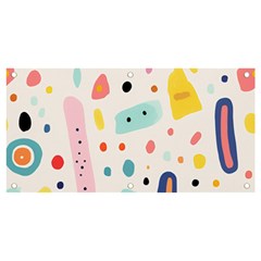 Abstract Seamless Colorful Pattern Banner And Sign 4  X 2 