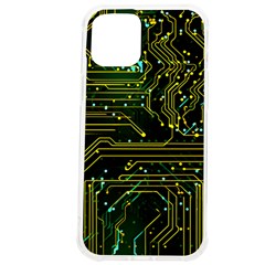 Circuits Circuit Board Yelow Iphone 12 Pro Max Tpu Uv Print Case by Ndabl3x