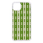 Christmas Green Tree Background iPhone 14 Plus TPU UV Print Case