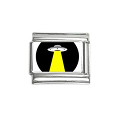 Ufo Flying Saucer Extraterrestrial Italian Charm (9mm) by Cendanart