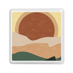 Sunrise Sunset Desert Wall Art Memory Card Reader (square)