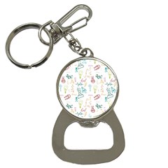 Background Decorative Bottle Opener Key Chain