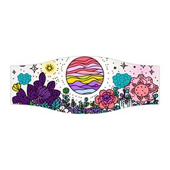 Rainbow Fun Cute Minimal Doodles Stretchable Headband
