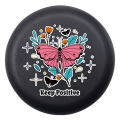 Keep Positive Black Dento Box With Mirror by CoolDesigns