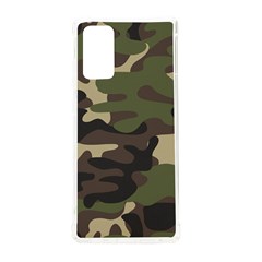 Texture Military Camouflage Repeats Seamless Army Green Hunting Samsung Galaxy Note 20 Tpu Uv Case