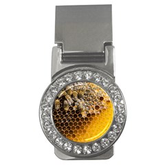 Honeycomb With Bees Money Clips (cz) 