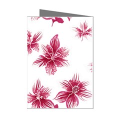 Hawaiian Flowers Mini Greeting Cards (pkg Of 8)