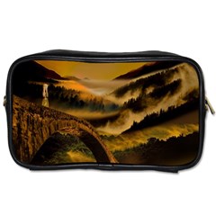 Bridge Of Regret Toiletries Bag (two Sides) by Cendanart