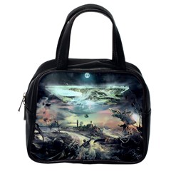 Psychedelic Art Classic Handbag (one Side)
