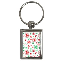 Christmas-texture-mapping-pattern-christmas-pattern-1bb24435f024a2a0b338c323e4cb4c29 Key Chain (rectangle)