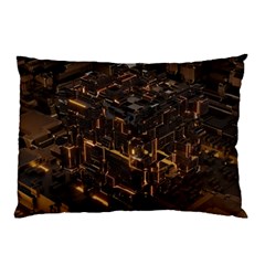 Cube Forma Glow 3d Volume Pillow Case