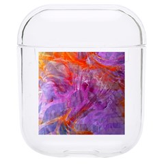 Flowing Petals Hard Pc Airpods 1/2 Case by kaleidomarblingart