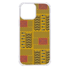 Digital Paper African Tribal Iphone 13 Pro Max Tpu Uv Print Case by HermanTelo