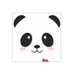 Cute Panda Love Animal Satin Bandana Scarf 22  x 22 
