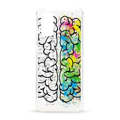 Brain Mind Psychology Idea Drawing Short Overalls Samsung Galaxy S20 6 2 Inch Tpu Uv Case