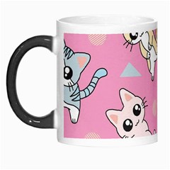 Cute Animal Little Cat Seamless Pattern Morph Mug