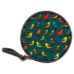 Bird Pattern Colorful Classic 20-cd Wallets by Cemarart