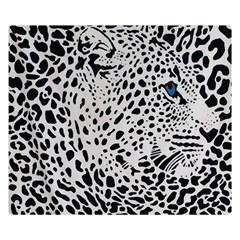 Leopard In Art, Animal, Graphic, Illusion Premium Plush Fleece Blanket (small) by nateshop