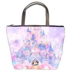 Disney Castle, Mickey And Minnie Bucket Bag by nateshop