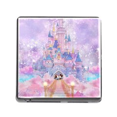 Disney Castle, Mickey And Minnie Memory Card Reader (square 5 Slot) by nateshop