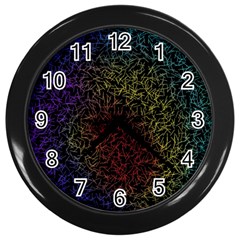 Minimal Glory Wall Clock (black) by nateshop