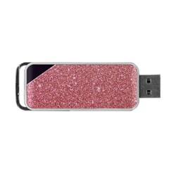 Abstract, Edge Style, Pink, Purple, Portable Usb Flash (one Side) by nateshop