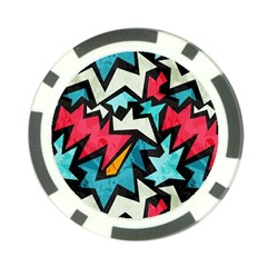 Abstract, Colorful, Colors Poker Chip Card Guard by nateshop