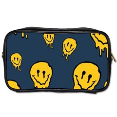 Aesthetic, Blue, Mr, Patterns, Yellow, Tumblr, Hello, Dark Toiletries Bag (two Sides) by nateshop