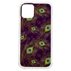 Feathers, Peacock, Patterns, Colorful Iphone 12 Mini Tpu Uv Print Case	