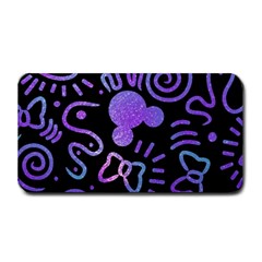 Multicolor Disney , Corazones, Mouse Medium Bar Mat by nateshop