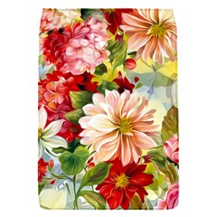 Painted Flowers Texture, Floral Background Removable Flap Cover (s) by nateshop