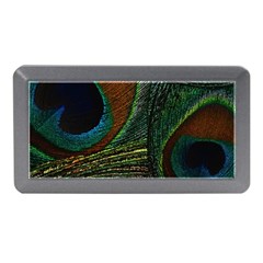 Peacock Feathers, Feathers, Peacock Nice Memory Card Reader (mini) by nateshop