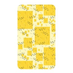 Party Confetti Yellow Squares Memory Card Reader (rectangular) by Proyonanggan