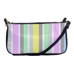 Stripes-2 Shoulder Clutch Bag by nateshop