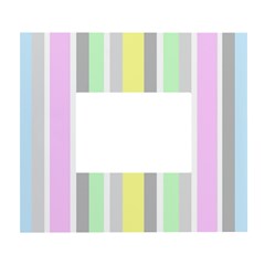 Stripes-2 White Wall Photo Frame 5  X 7 