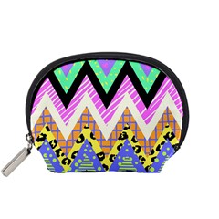 Zigzag-1 Accessory Pouch (small) by nateshop