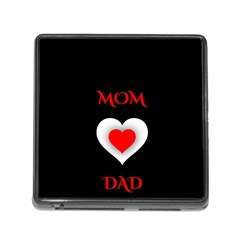 Mom And Dad, Father, Feeling, I Love You, Love Memory Card Reader (square 5 Slot) by nateshop