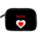 Mom And Dad, Father, Feeling, I Love You, Love Digital Camera Leather Case Front