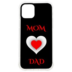 Mom And Dad, Father, Feeling, I Love You, Love Iphone 12/12 Pro Tpu Uv Print Case by nateshop