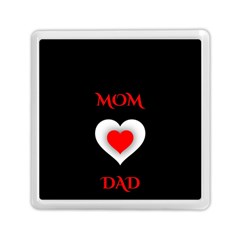 Mom And Dad, Father, Feeling, I Love You, Love Memory Card Reader (square) by nateshop