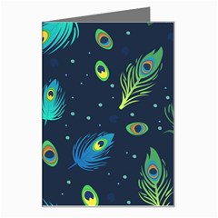 Feather, Bird, Pattern, Greeting Card by nateshop