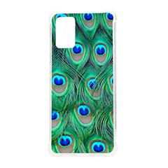 Peacock Feathers, Bonito, Bird, Blue, Colorful, Feathers Samsung Galaxy S20plus 6 7 Inch Tpu Uv Case