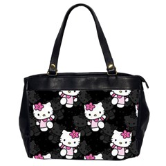 Hello Kitty, Pattern, Supreme Oversize Office Handbag (2 Sides) by nateshop