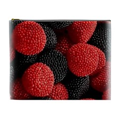 Berry,curved, Edge, Cosmetic Bag (xl) by nateshop
