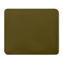 Brown, Color, Background, Monochrome, Minimalism Large Mousepad by nateshop